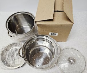 Pot And Strainer Set