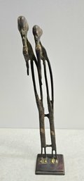 Modernist, African Bronze Statue