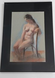 Ann Didusch Schuler (1917-2010) Original Pastel Nude