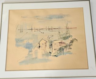 Original, Alfred Birdsey  (1912-1996) Watercolor Painting
