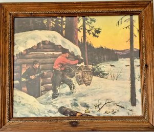 Vintage, Philip Goodwin Hunting Print