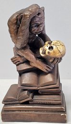 Mid Century Chalkware Statue By Marwal Industries