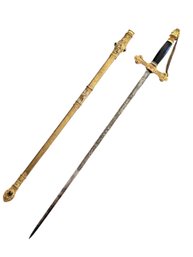 1873, Schuyler Hartley & Graham Odd Fellows Sword & Sheath - Beautiful Design!