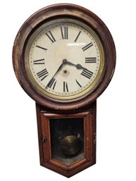 C.1900 Antique Schoolhouse Clock