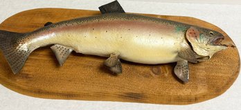 1988 Taxidermy Rainbow Trout - 23.5' & 6.87 Pounds