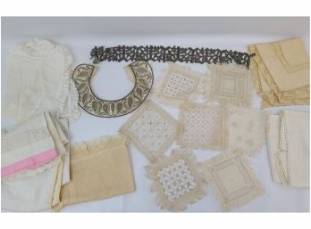 Fine, Lace And Linen Lot
