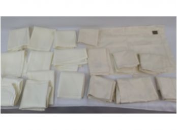 Large Lot Of Unused, Linen Napkins