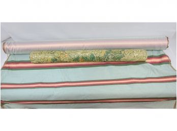 Two Large Rolls Of Cloth