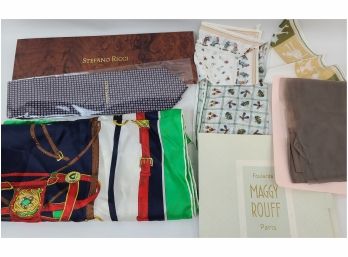 Misc. Scarfs, Handkerchief, Tie And More