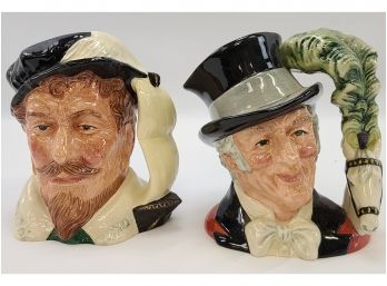 Royal Doulton, 2 Large Character Jugs