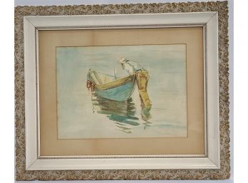 Maine Artist Watercolor Painting