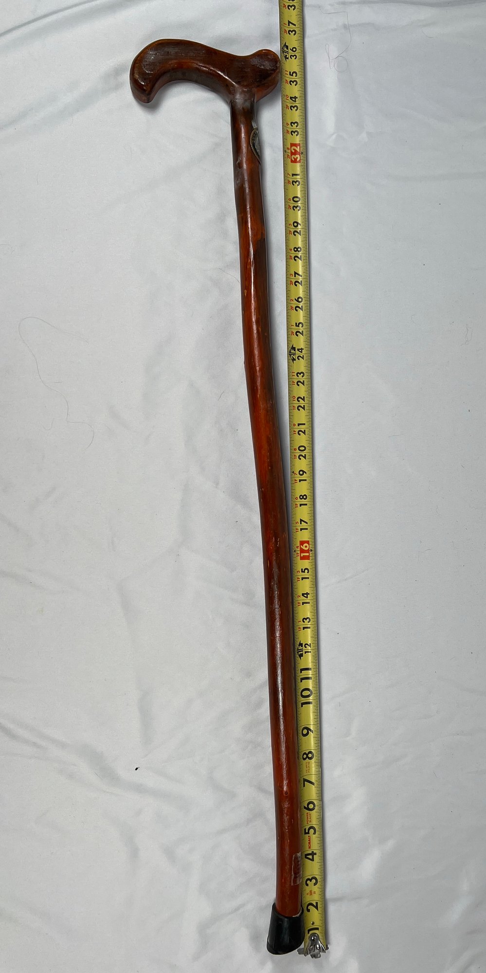 Classic Wooden Walking Cane Stick 37 Inch US Navy 7567
