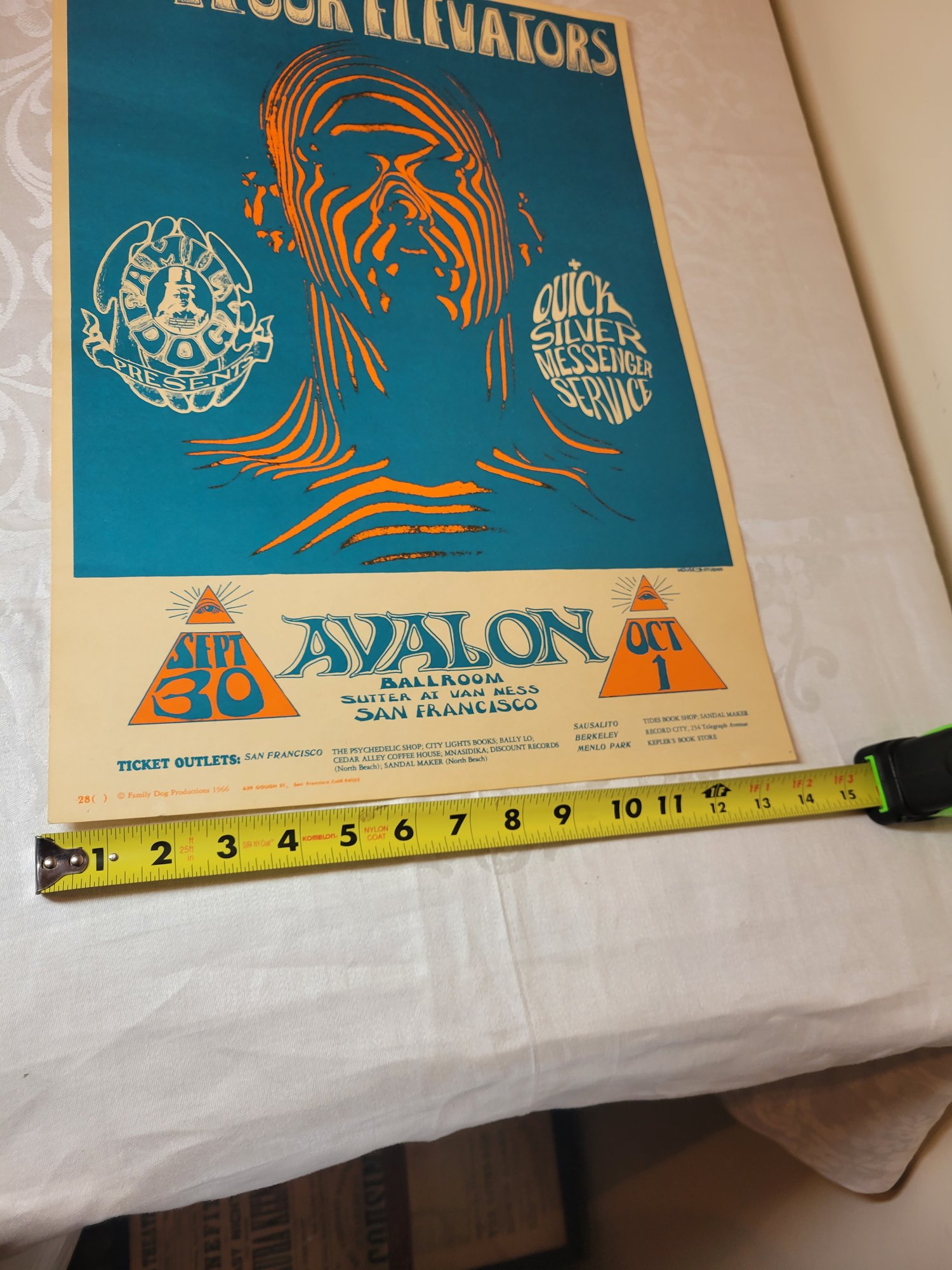 13th Floor Elevators Quicksilver Messenger Service Avalon Ballroom