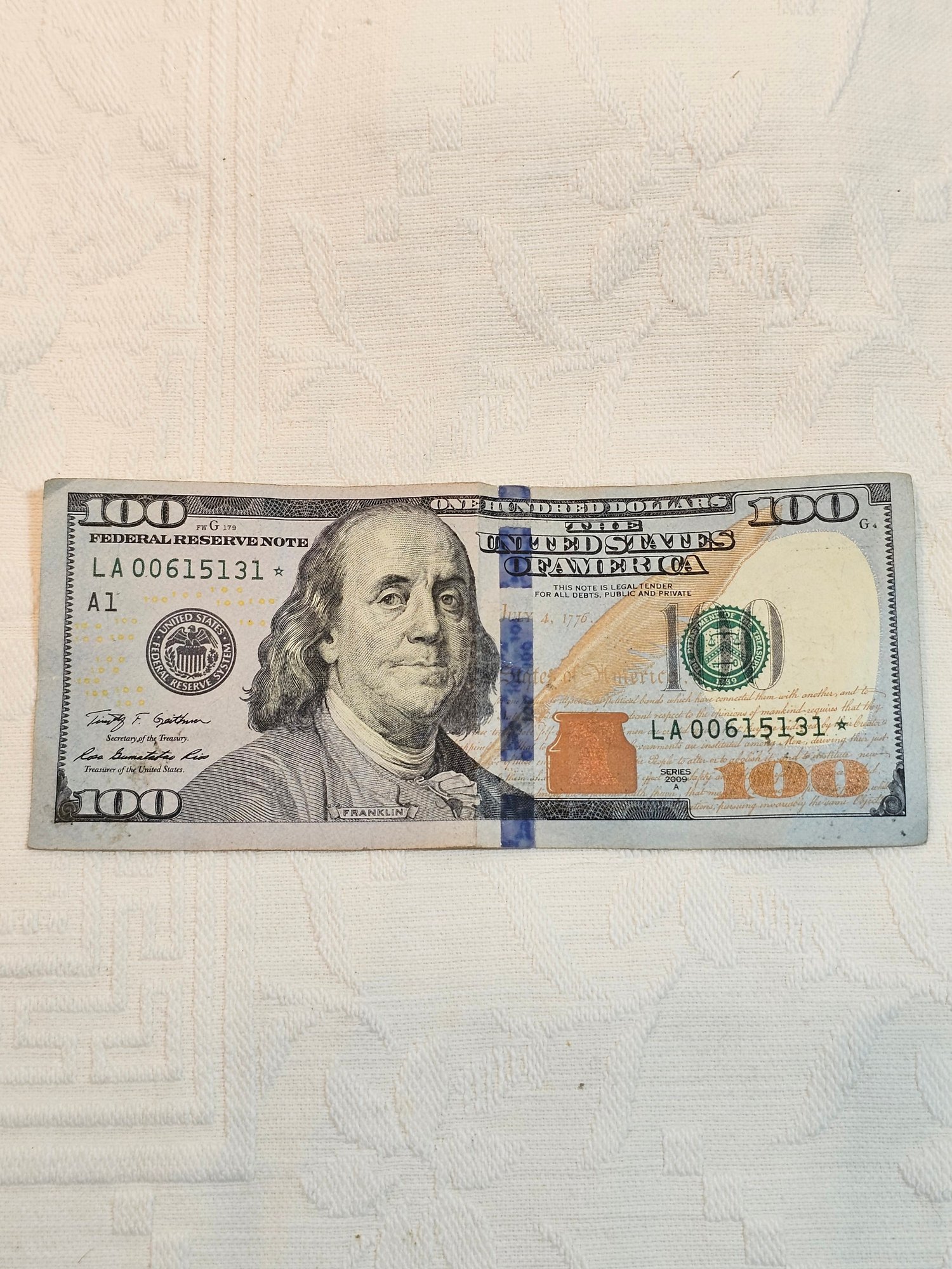 $100 Low Serial Number Star Note #6905 | Auctionninja.com