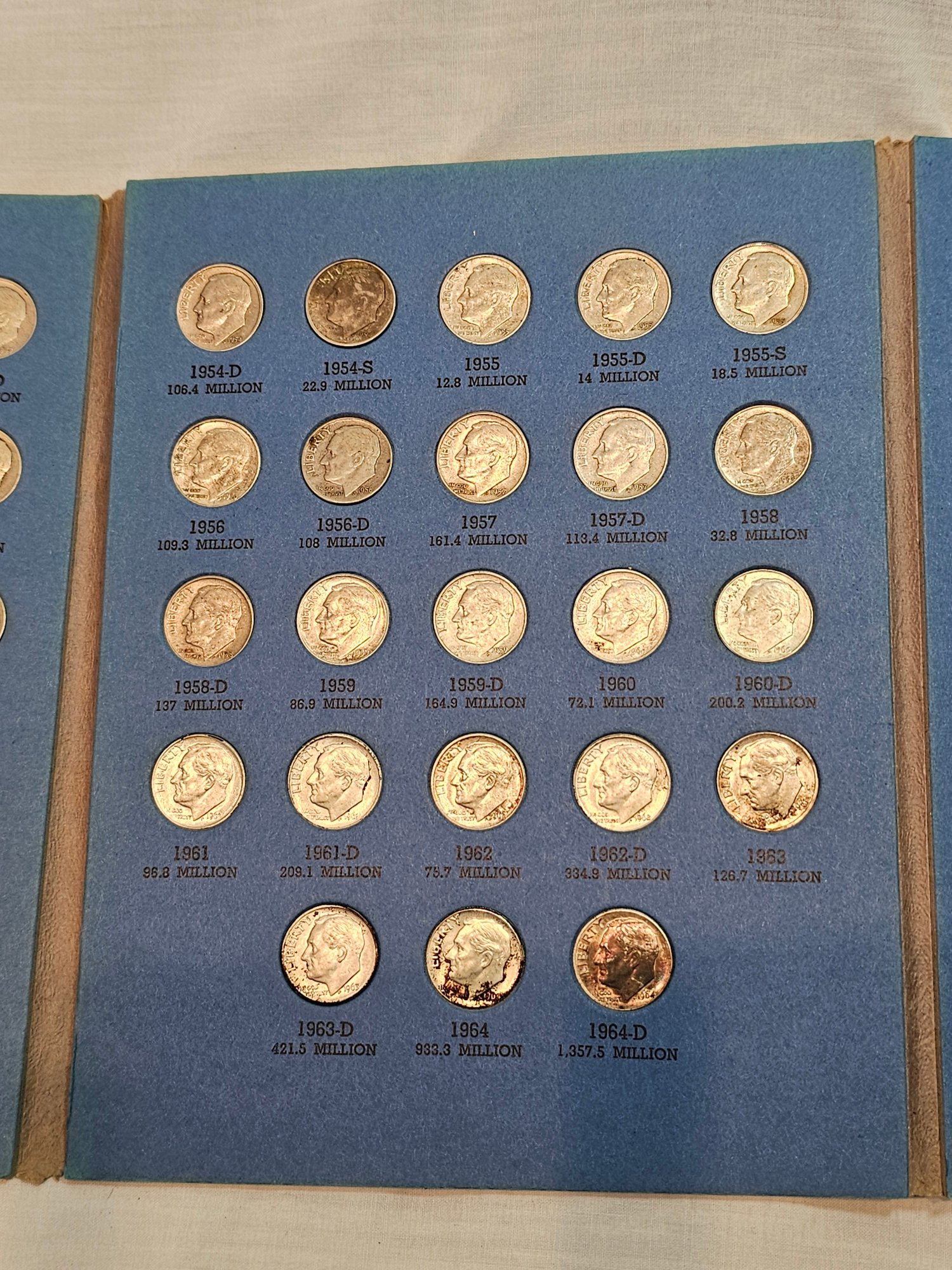 US Dimes Book #9402 | Auctionninja.com
