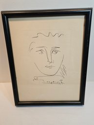Poor Robbie Pablo Picasso Etching