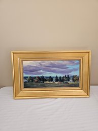 Oil On Board Canvas By Pamela Johnson A Brief Passage Of Sunlight