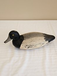 Duck Decoy White And Black Swivel Head