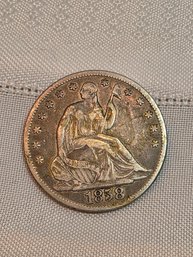 1858 O Half Dollar