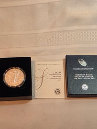 2020 Walking Liberty Silver Round