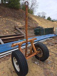 Telephone Pole Cart Pole Donkey 1
