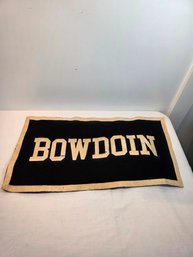 Antique Bowdoin College Banner