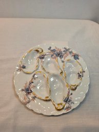 Antique Oyster Plate A