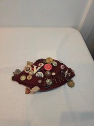 Old Hat With Buttons