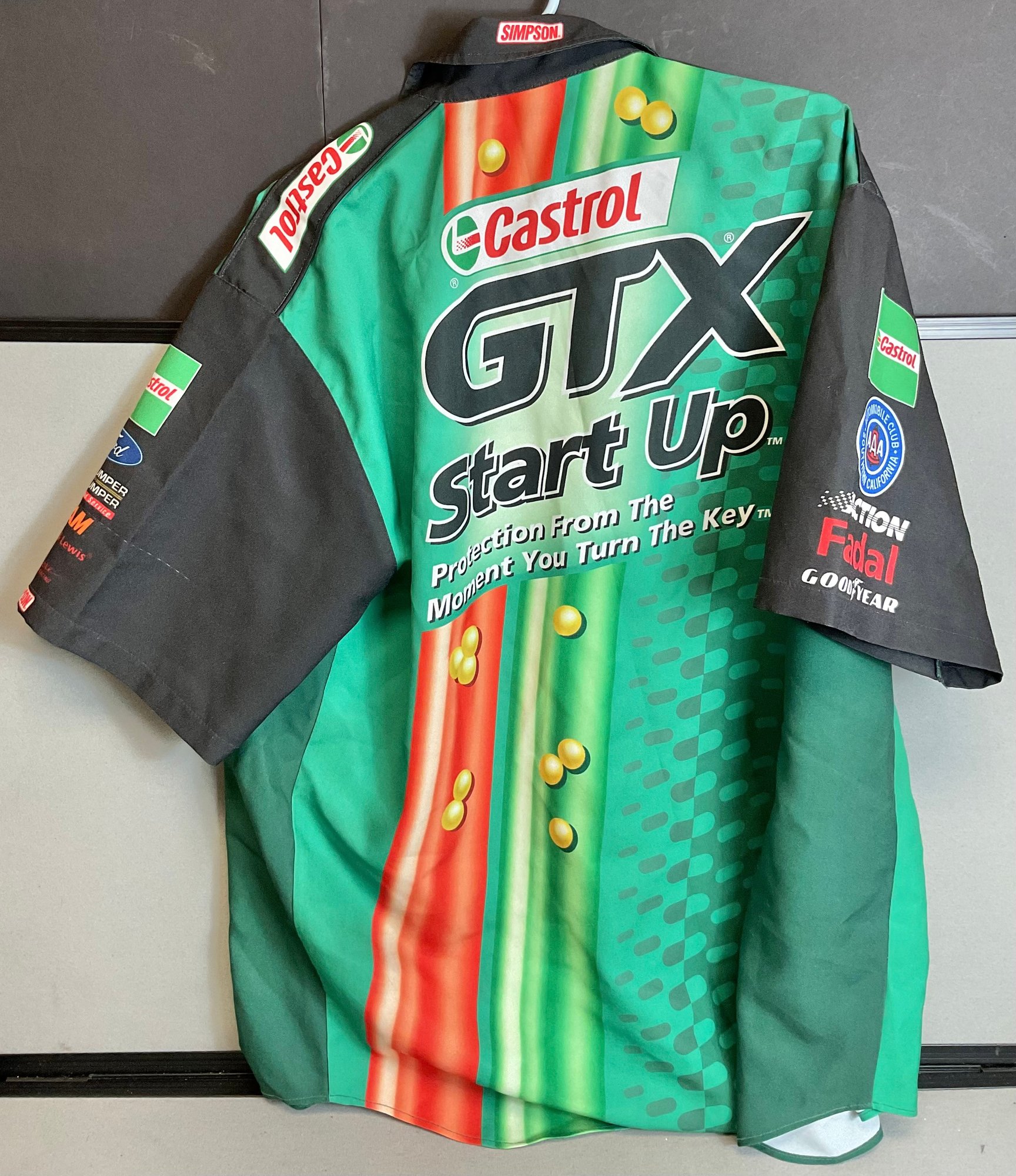 Simpson Castrol GTX Racing Shirt #34024 | Auctionninja.com