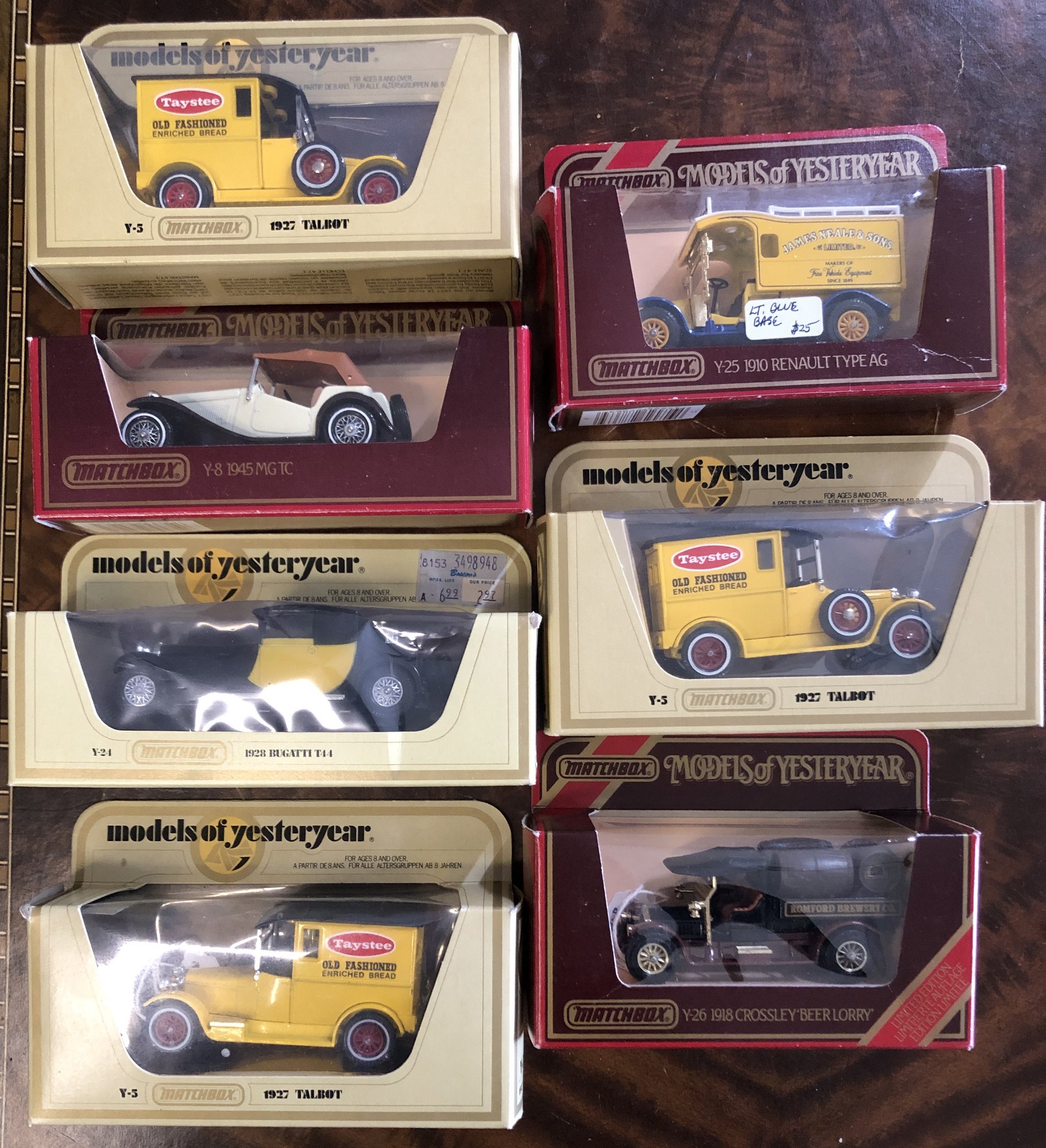 7pc Matchbox Models Of Yesteryear Diecast - New #19113 | Auctionninja.com
