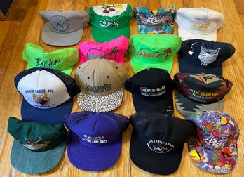 16 Souvenir Baseball Caps