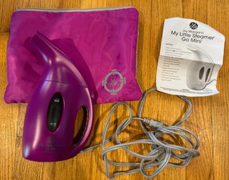 Joy Mangano My Little Steamer Go Mini Model YJ-3048D