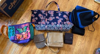 Lot Of 7 Purses & Travel Bags