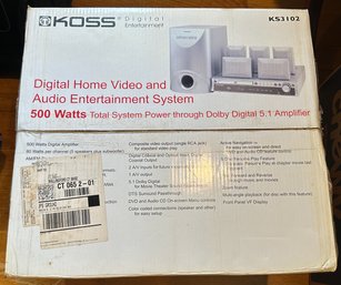 New Koss Digital Entertainment Center System