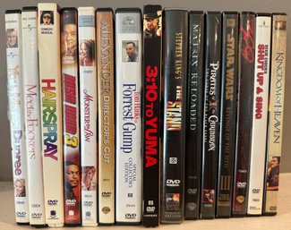 #3 Lot Of 15 Mixed DVDs