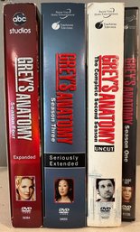 Season 1-4 Greys Anatomy DVDs