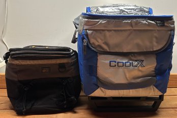 CoolX Rolling Cooler & Thermos Carry Cooler