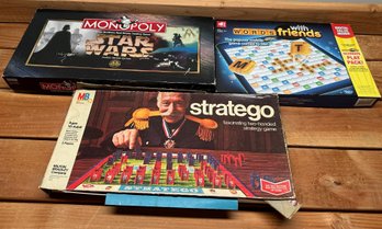 3 Board Games Lot