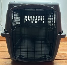 Plastic Dog Crate W/ Handle