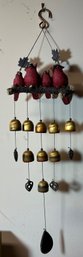 Monsiter Hanging Bird & Bell Wind Chime
