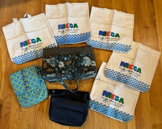 8pc Purse & Tote Bag Lot