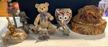 Lot Of 7 Miscellaneous Animal Figures