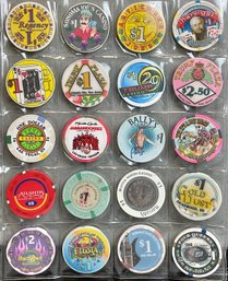 #2 - 20pc Obsolete Casino Chips