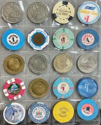 #3 - 20pc Obsolete Casino Chips