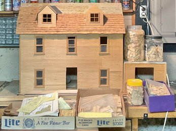 Wood Doll House