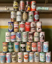 Vintage Beer Cans - Clear Tote