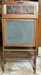 Vintage National Slate Company Chalkboard/ Desk Easel