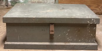 Vintage Wood Carpenters Toolbox
