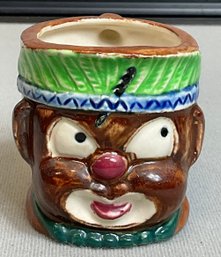 Vintage Black Americana Creamer/ Cup - Made Japan