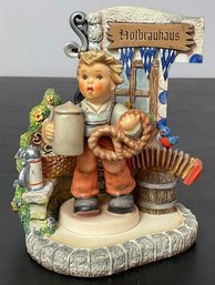 #11- Goebel MJ Hummel - Hummelscapes Collection Bovarian Bier Garten & Pretzel Boy